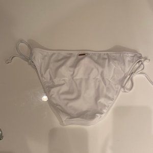 Victoria's Secret White Tie Bikini Bottom